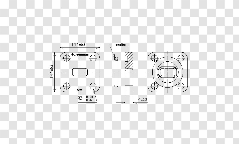 Technical Drawing Paper Diagram - Hardware Accessory - Ethernet Powerlink Transparent PNG