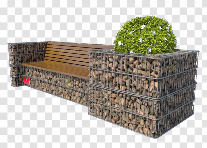 Fence Cartoon - Hardwood - Stone Wall Flowerpot Transparent PNG