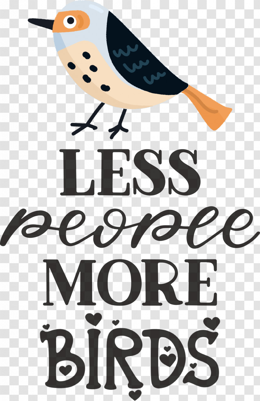 Less People More Birds Birds Transparent PNG