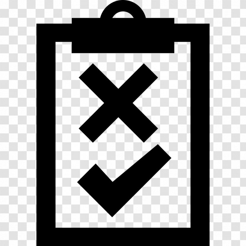 Check Mark Symbol X - Logo Transparent PNG