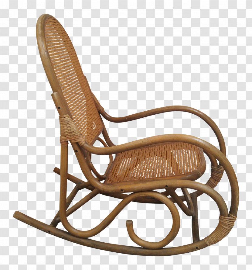Rocking Chairs Eames Lounge Chair Wicker Rattan - Bunk Bed Transparent PNG