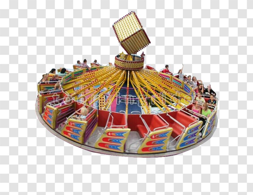 Amusement Ride Park Playground Traveling Carnival - Watercolor Transparent PNG