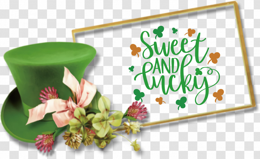 Sweet And Lucky Lucky St Patricks Day Transparent PNG
