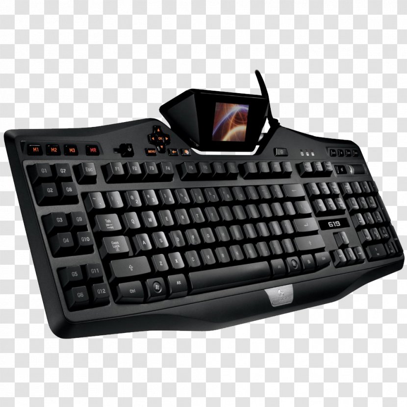 Computer Keyboard Logitech G15 G19 Gaming Keypad - Component Transparent PNG