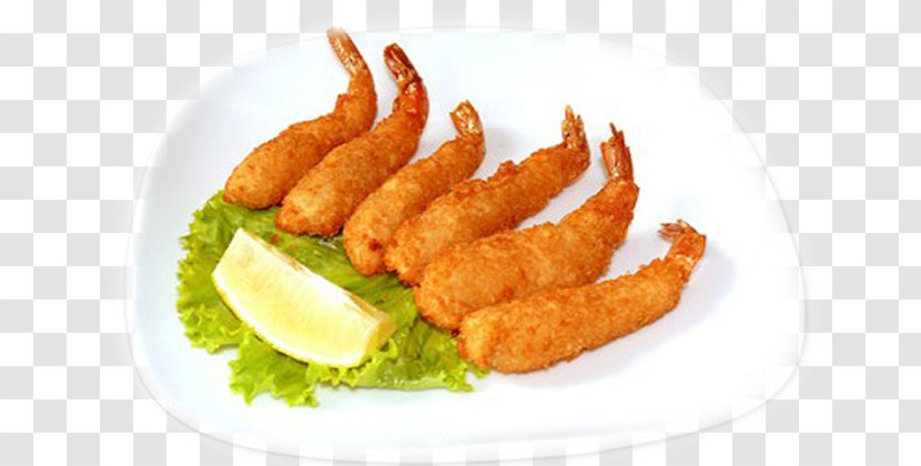 Fried Shrimp Tempura Caridea Sushi Pakora - Seafood Transparent PNG