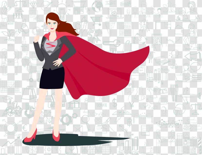 Clark Kent Superwoman Female - Tree - Vector Superman Transparent PNG