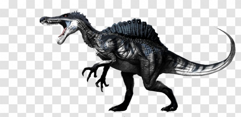 Spinosaurus Velociraptor Primal Carnage: Extinction Brachiosaurus - Tyrannosaurus Rex - Dinosaur Transparent PNG