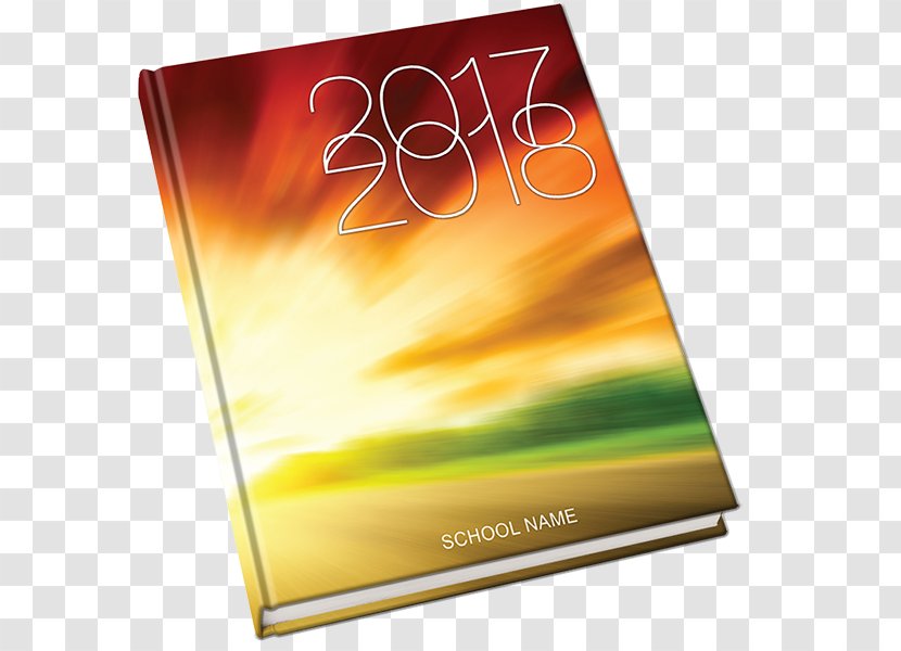 Yearbook Book Covers National Primary School Middle Secondary - Page Layout - Notebook Transparent PNG