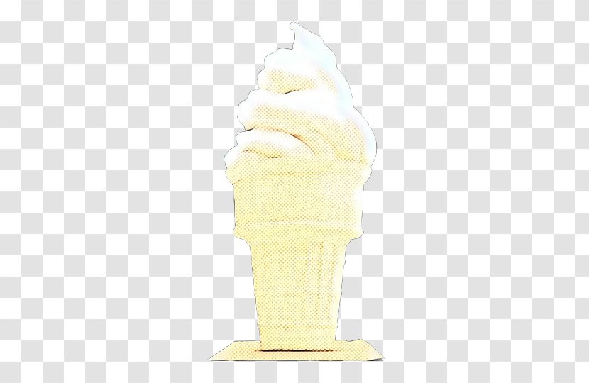 Ice Cream Cone Background - Frozen Dessert - Vanilla Sorbetes Transparent PNG