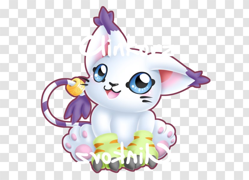 Gatomon Digimon World 3 Whiskers Story: Cyber Sleuth - Drawing Transparent PNG