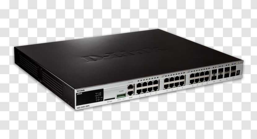 Small Form-factor Pluggable Transceiver 10 Gigabit Ethernet Stackable Switch Network - Computer Networking - Formfactor Transparent PNG