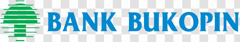 Logo Bank Bukopin Brand Font - Aqua Transparent PNG