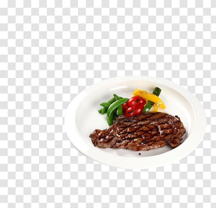 Angus Cattle Churrasco Beefsteak Teppanyaki - Pan Frying - Pan-fried Pork Chop Chicken Fight Transparent PNG
