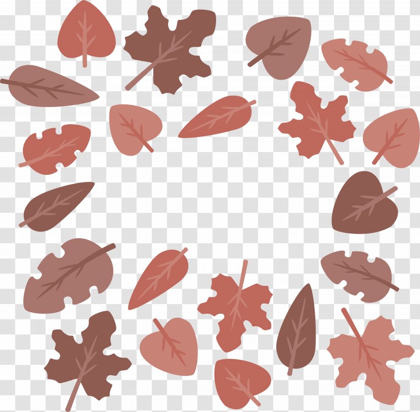 Leaf Deciduous Autumn - Poster - Red Leaves Transparent PNG