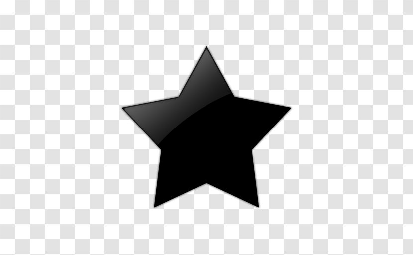 5 Star - Bookmark - Black And White Transparent PNG