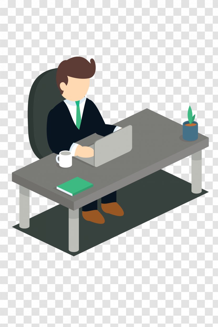 Icon - Table - Vector Office Computer Transparent PNG
