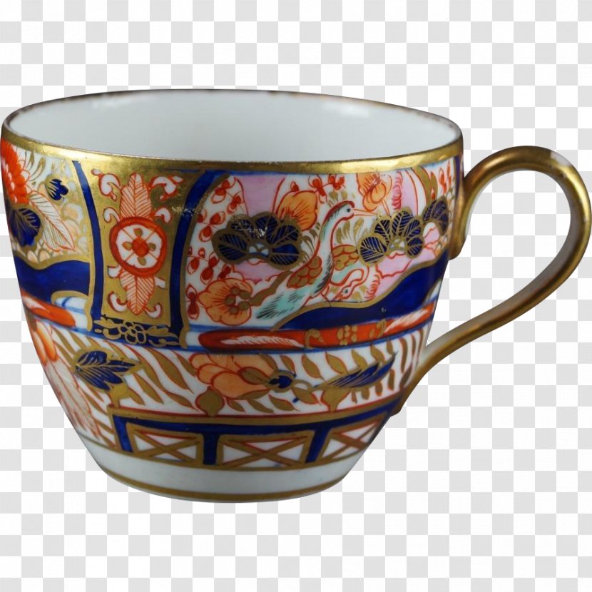 Coffee Cup Porcelain Imari Ware Ceramic Saucer - Jug Transparent PNG