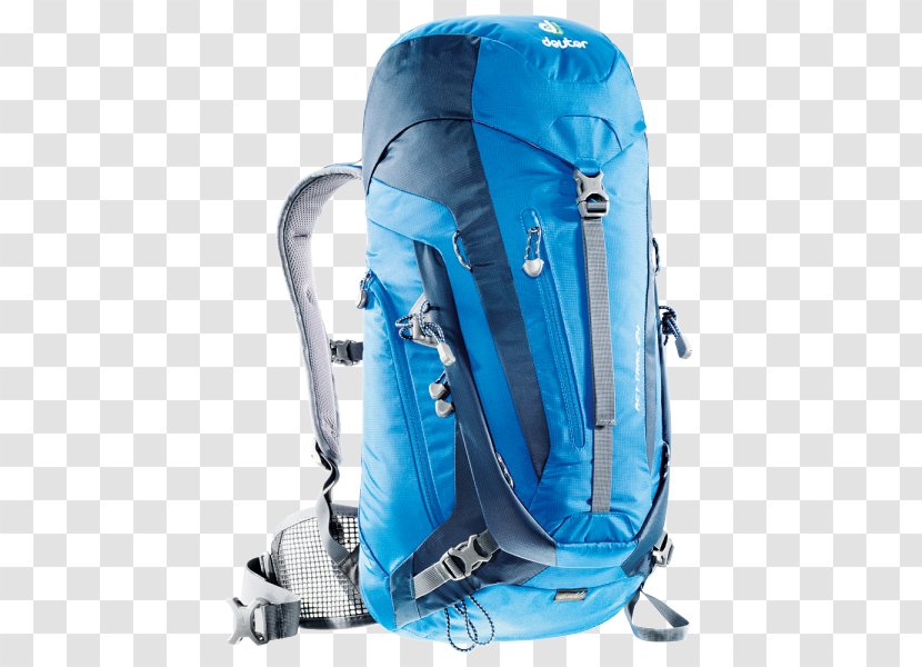 Backpack Deuter Sport ACT Trail 30 Hiking - Azure - Act Transparent PNG
