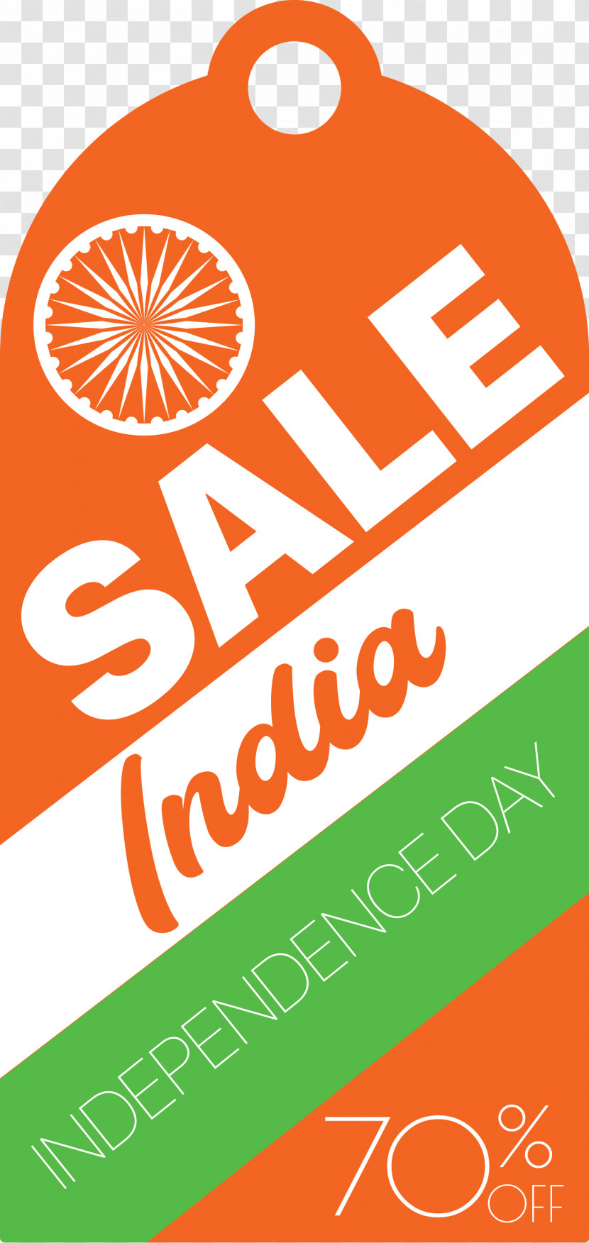 India Indenpendence Day Sale Tag India Indenpendence Day Sale Label Transparent PNG