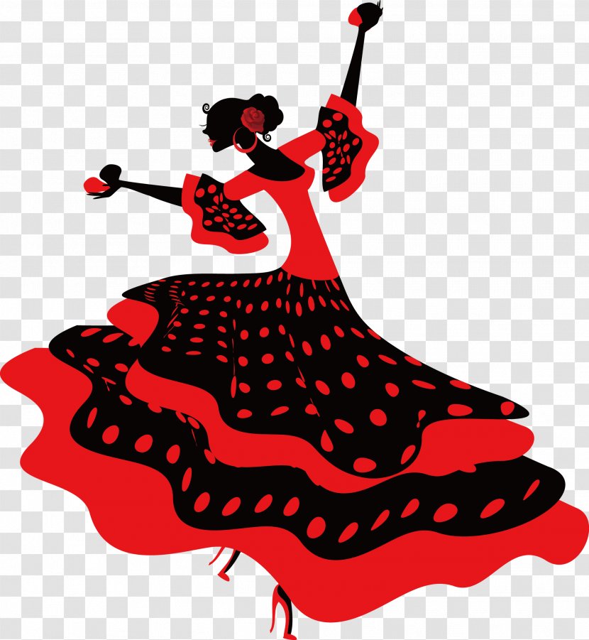 Flamenco Dance Royalty-free Stock Photography - Watercolor - Dancer Transparent PNG