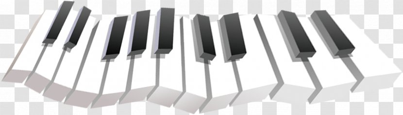Musical Keyboard Digital Piano - Silhouette - Keys Transparent PNG