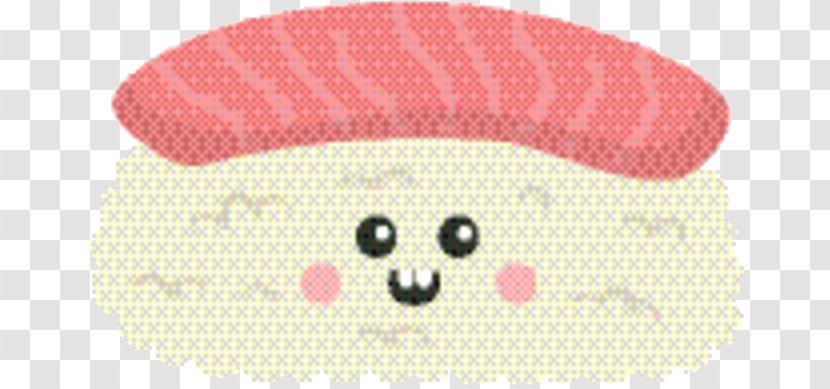 Pink Background - Textile - Smile Nose Transparent PNG