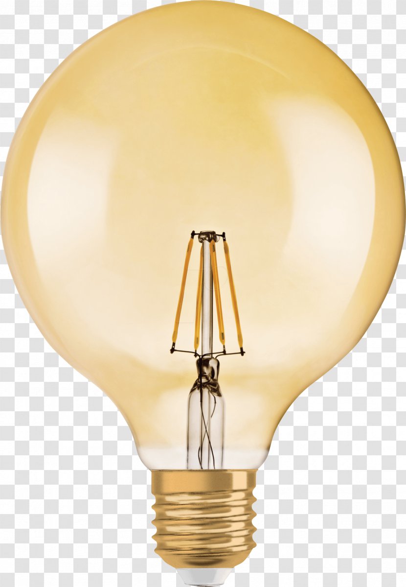 Edison Screw LED Lamp Incandescent Light Bulb Osram Filament - Led Transparent PNG
