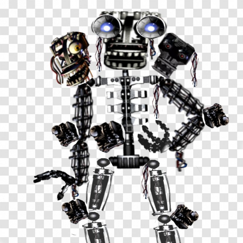 Five Nights At Freddy's 2 Endoskeleton Jump Scare Animatronics - Machine - Technology Transparent PNG