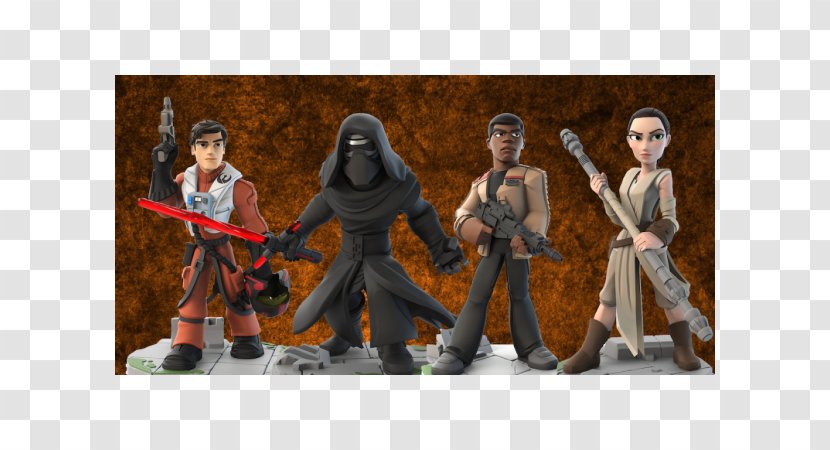 Disney Infinity 3.0 Poe Dameron Finn Rey - Star Wars The Clone Transparent PNG