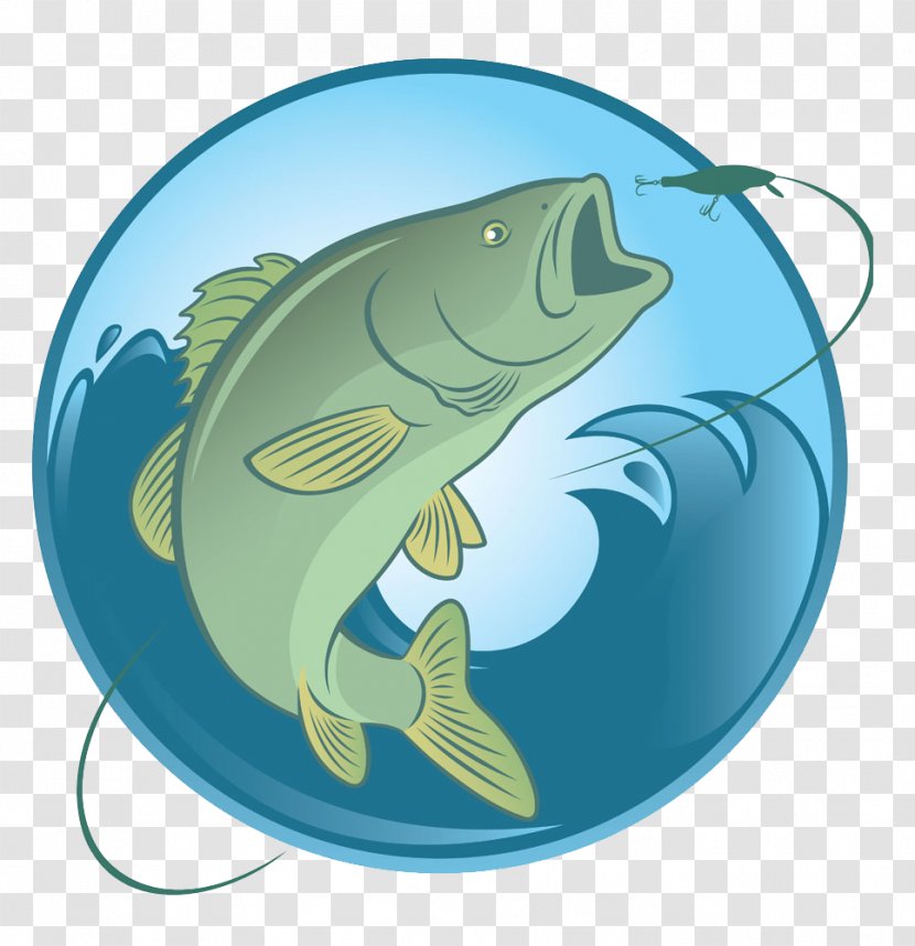Fishing Bass Illustration - Fish Transparent PNG