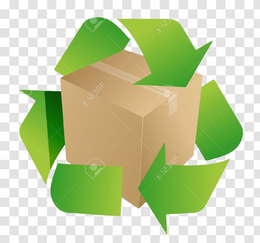 Paper Recycling Cardboard Box - Symbol Transparent PNG