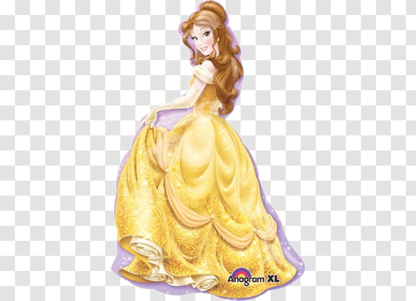 Belle Cinderella Beauty And The Beast Disney Princess Balloon Transparent PNG