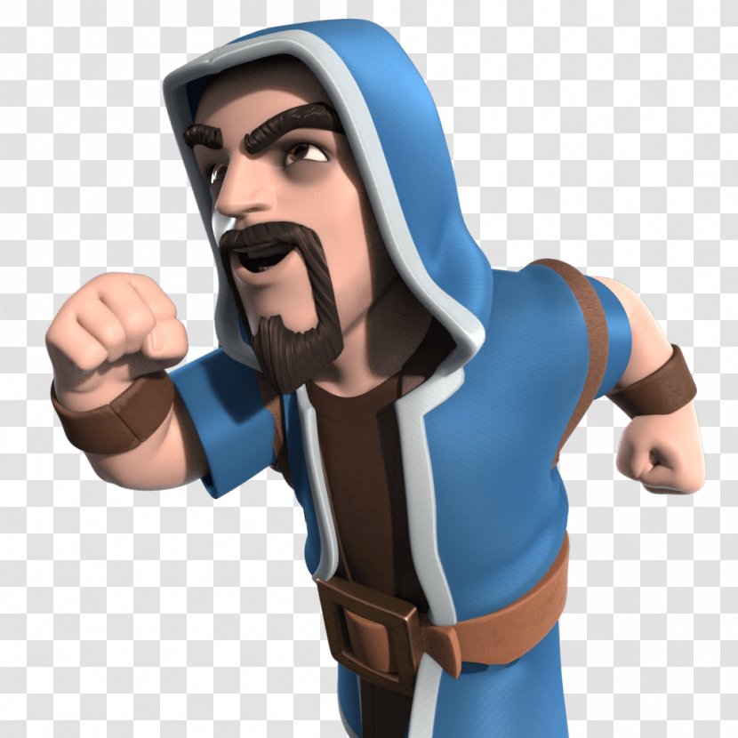 Clash Royale Of Clans Boom Beach The Musketeer Bitly - Arm - Wizard Transparent PNG