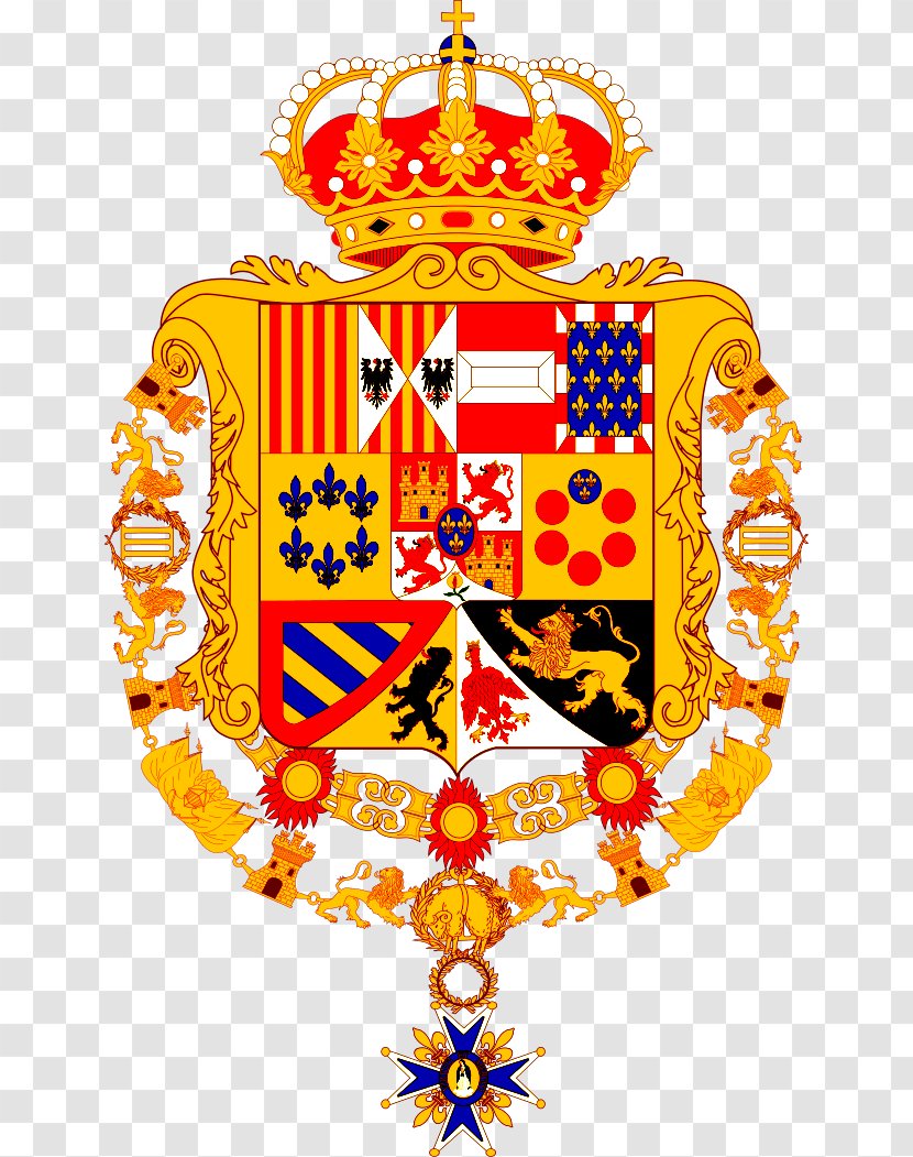 Madrid Coat Of Arms Spain The King House Bourbon Borbone Di Spagna Transparent PNG