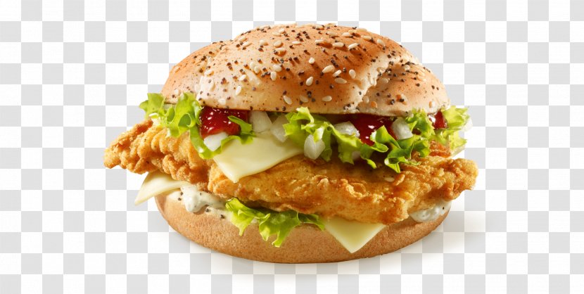 KFC Hamburger Cheeseburger Salmon Burger Patty - Chicken Meat - Kentucky Fried Transparent PNG