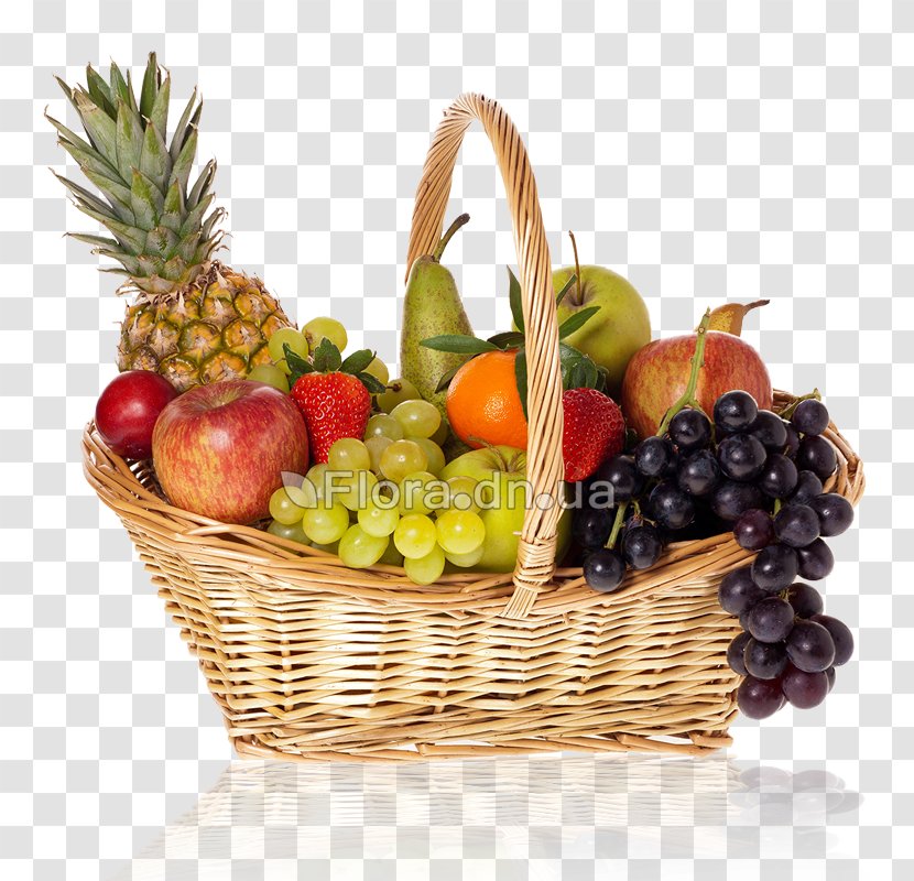 Basket Fruit Pineapple Stock Photography Food - Gift Transparent PNG