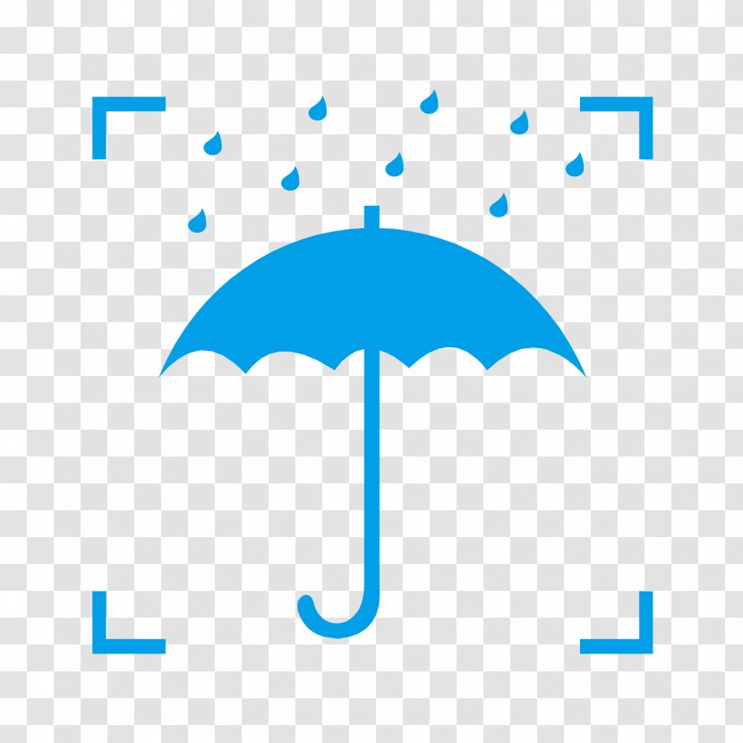 Paper Packaging And Labeling Cardboard Information Symbol - Transport - Blue Afraid Of Rain Sign Transparent PNG