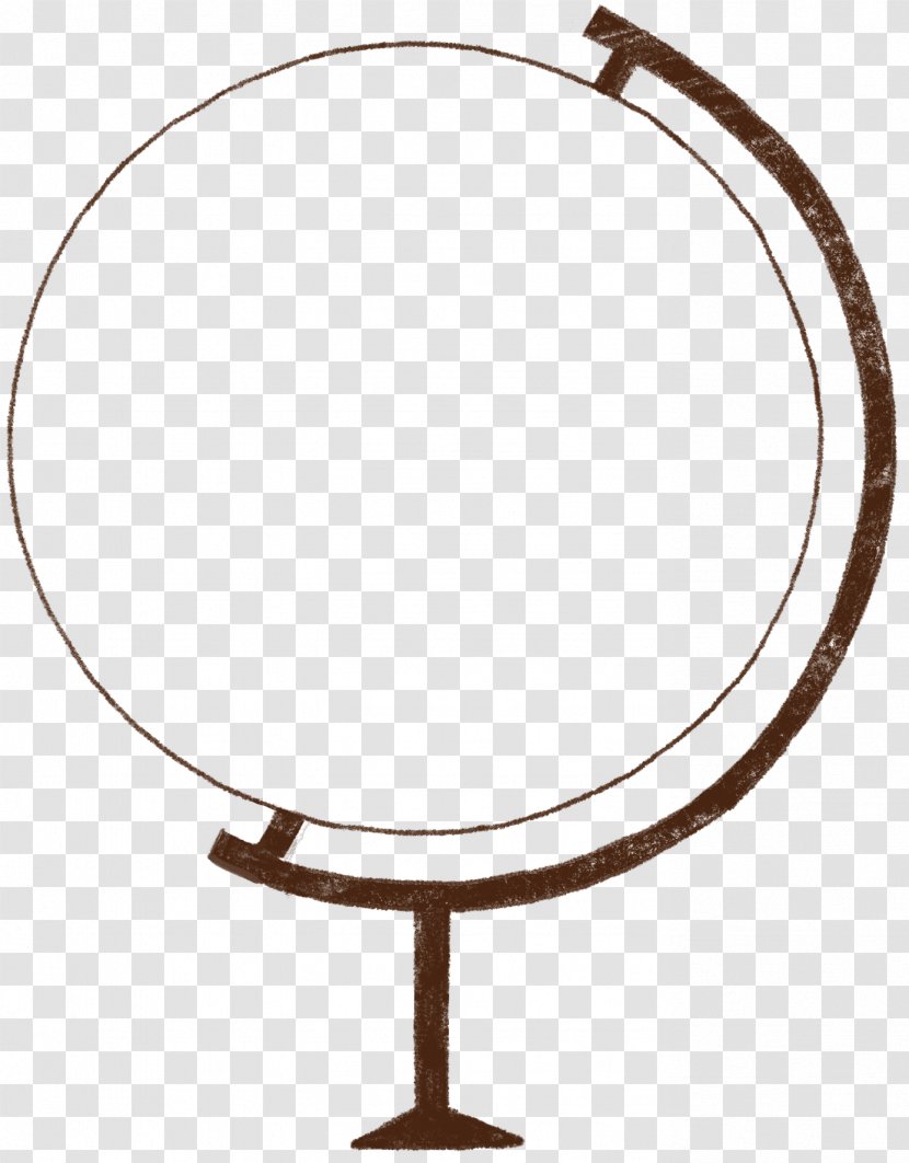 Globe Drawing - Hand-painted Transparent PNG