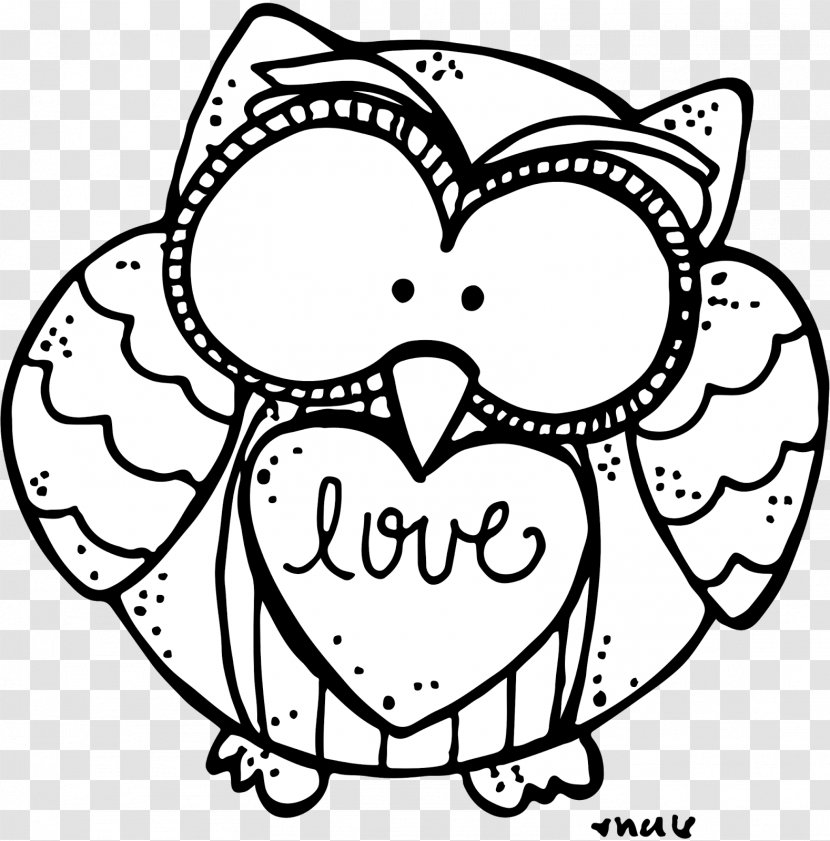 Owl Black And White Clip Art - Silhouette Transparent PNG