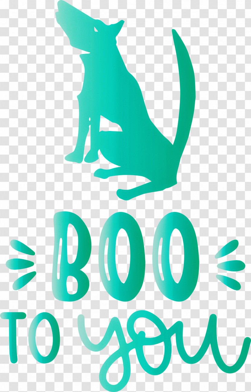 Boo Happy Halloween Transparent PNG