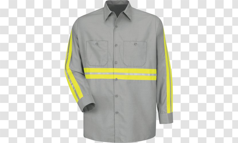 T-shirt High-visibility Clothing Sleeve Tops - Yellow Transparent PNG