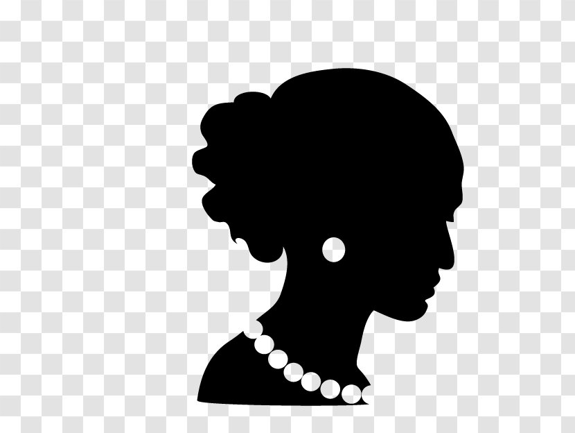 Silhouette Earring Woman Photography Transparent PNG