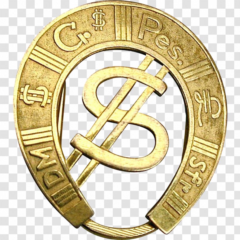 Luck Money Clip Feng Shui Horseshoe - Symbol - Gold Dollar Sign Transparent PNG