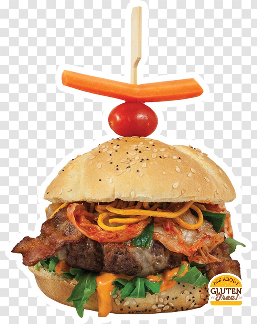 Cheeseburger Hamburger Buffalo Burger Fast Food Slider - American - Junk Transparent PNG