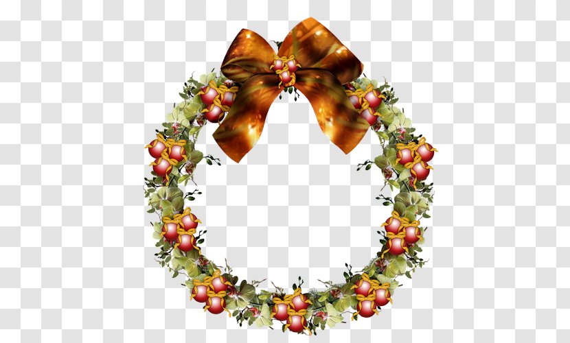 Wreath Christmas New Year's Day Mange - Crown Transparent PNG
