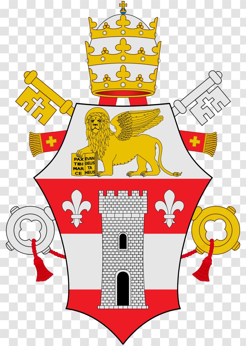 Coats Of Arms The Holy See And Vatican City Coat Papal - Wappen Des Heiligen Stuhls - Catholicism Transparent PNG
