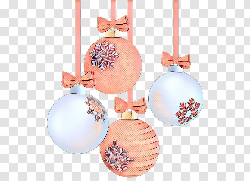 Christmas Decoration Cartoon - Ornament - Interior Design Peach Transparent PNG