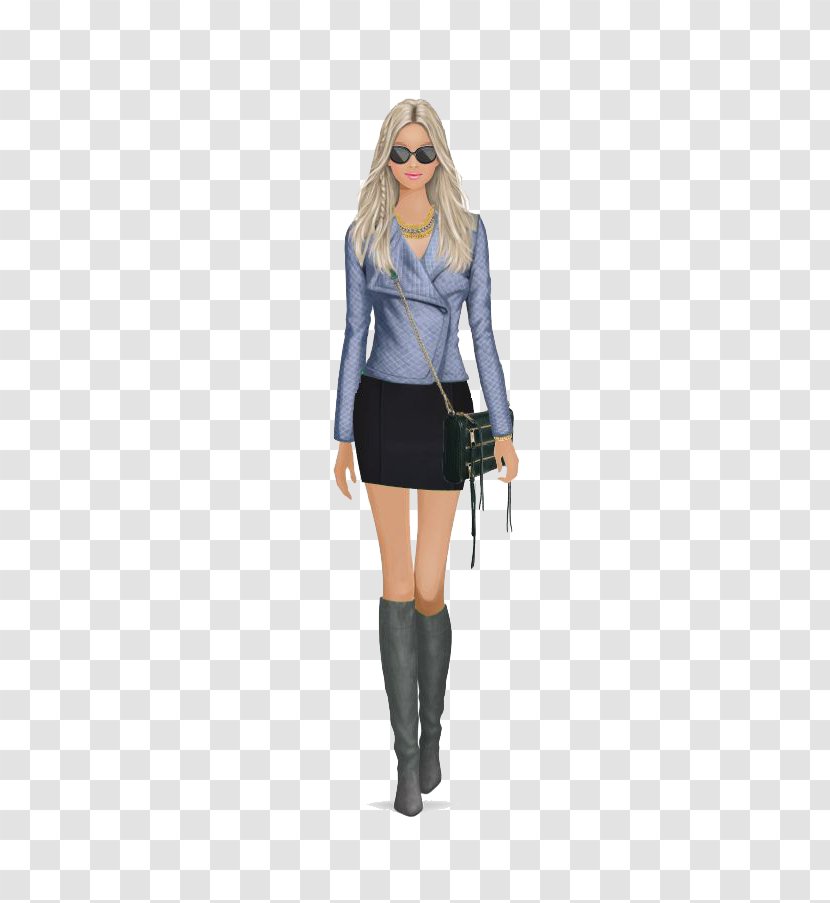 Model Gratis Fashion - Miniskirt Transparent PNG