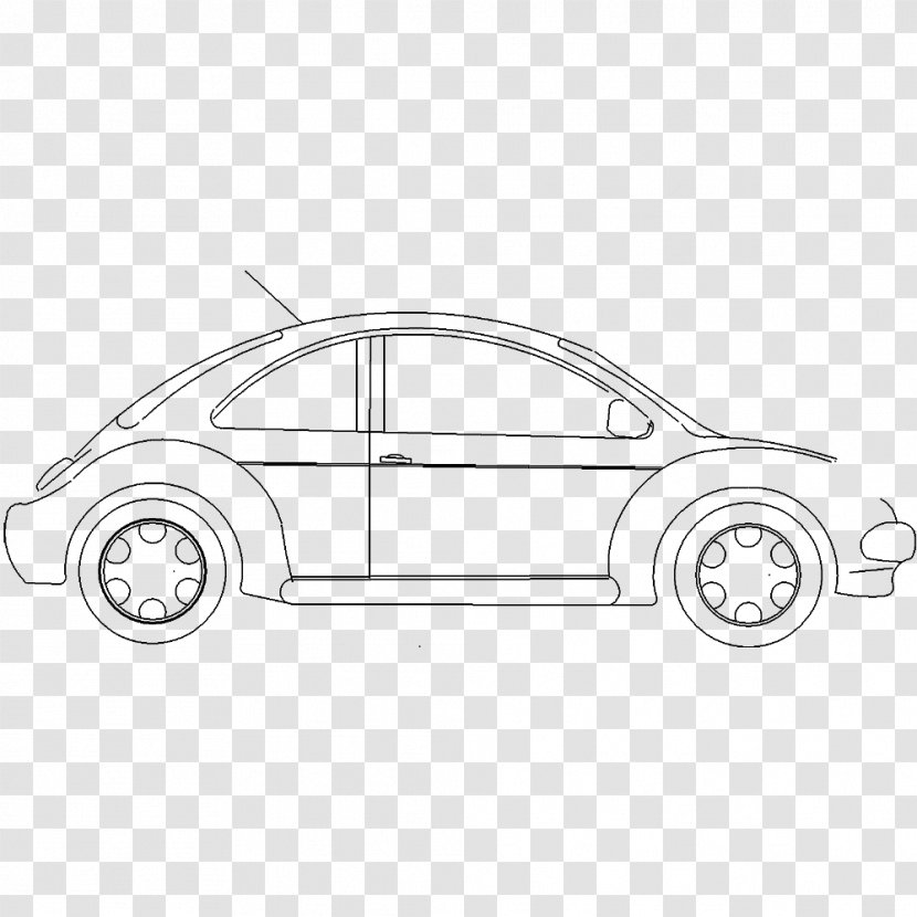 Car Door Motor Vehicle Compact Automotive Design - Drawing Transparent PNG