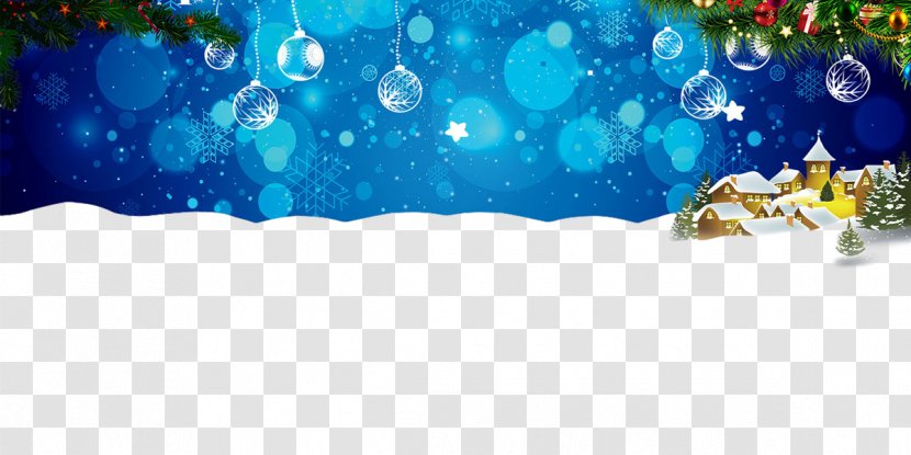 Merry Christmas Happy New Year Background - Sky - Snow Glitter Transparent PNG